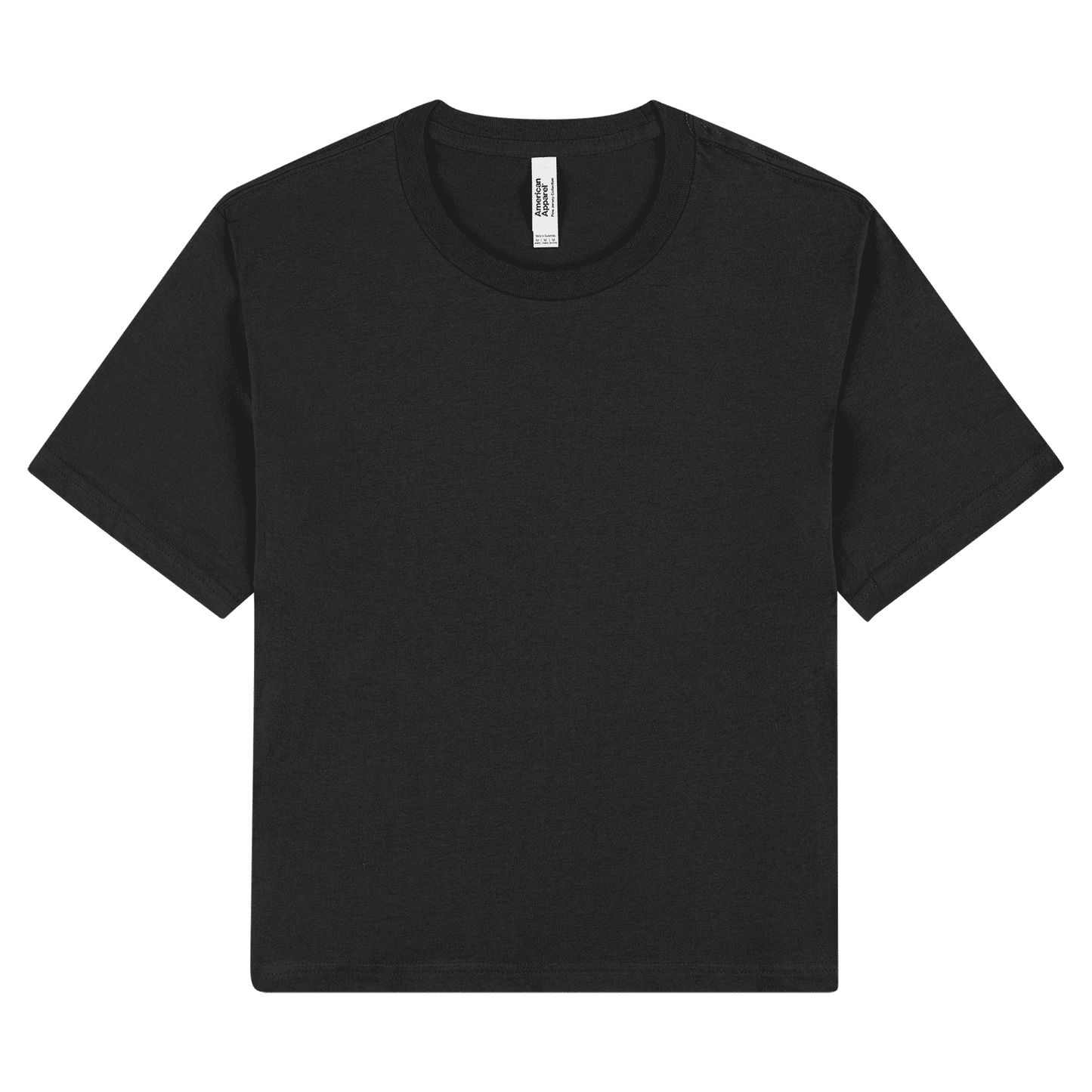 American Apparel Women's Fine Jersey Boxy T-Shirt 102