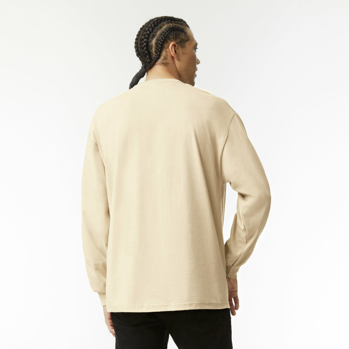 American Apparel Heavyweight Cotton Unisex Long Sleeve T-Shirt 1304