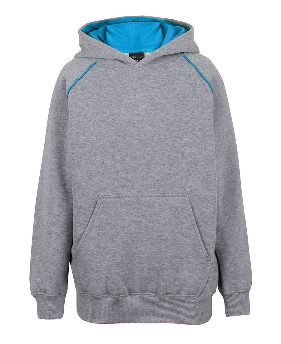 JB's KIDS CONTRAST FLEECY HOODIE 3CFH