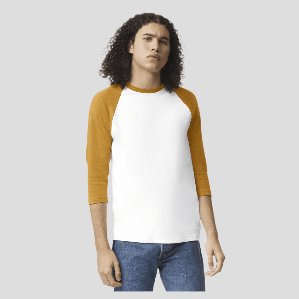 American Apparel CVC Unisex Raglan T-shirt 2003CVC