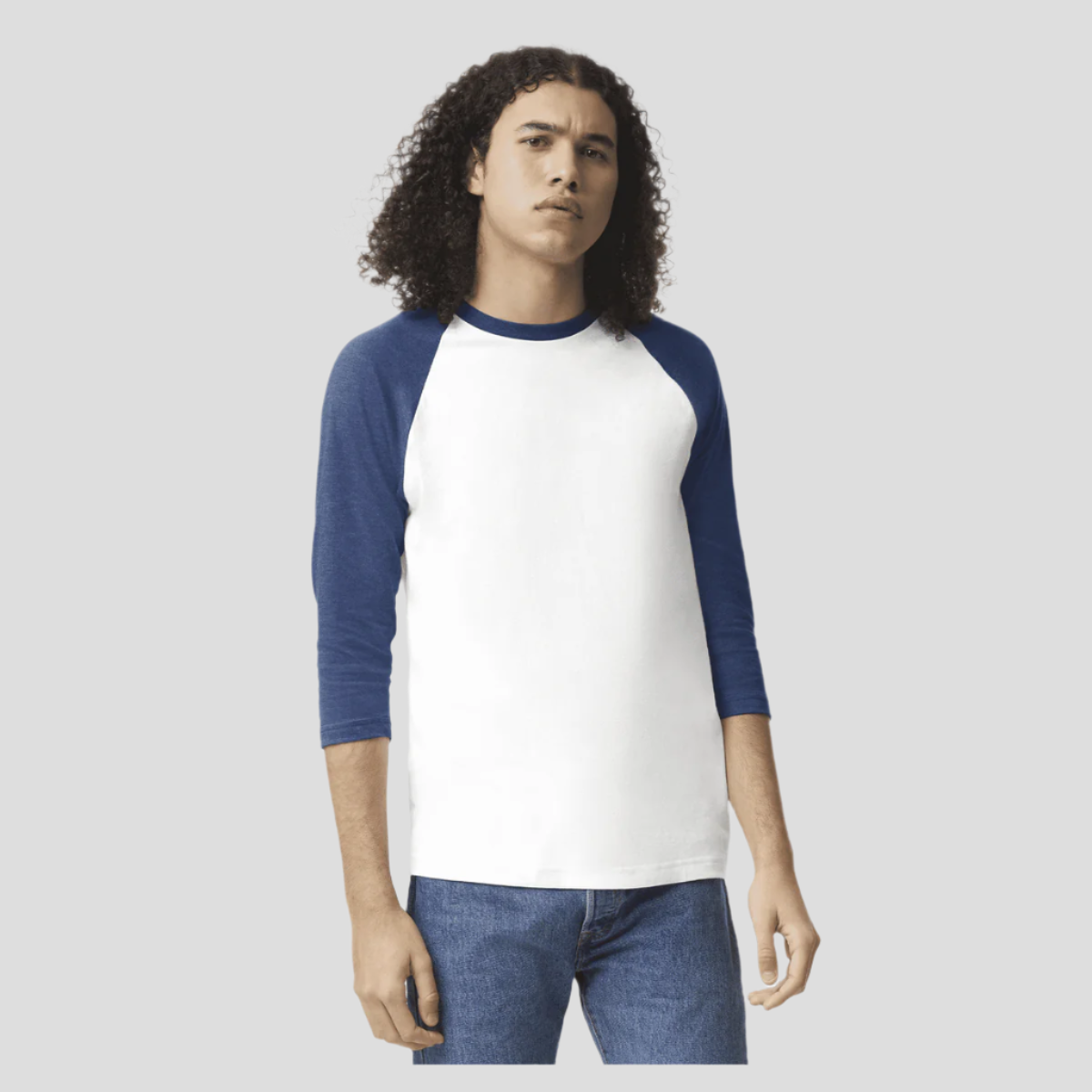 American Apparel CVC Unisex Raglan T-shirt 2003CVC