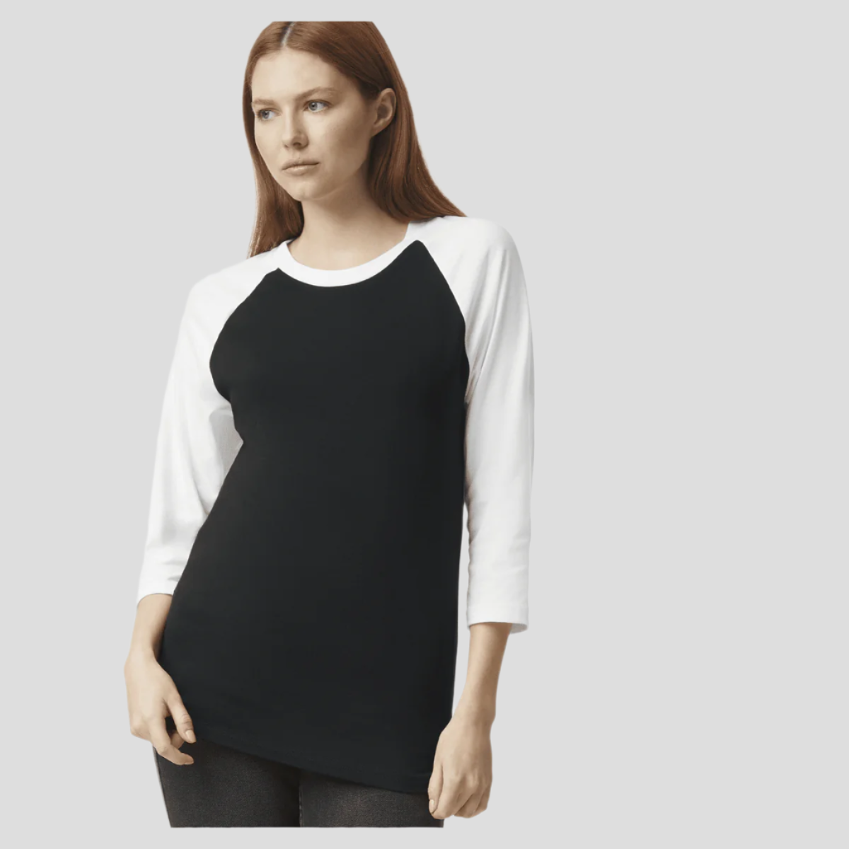 American Apparel CVC Unisex Raglan T-shirt 2003CVC