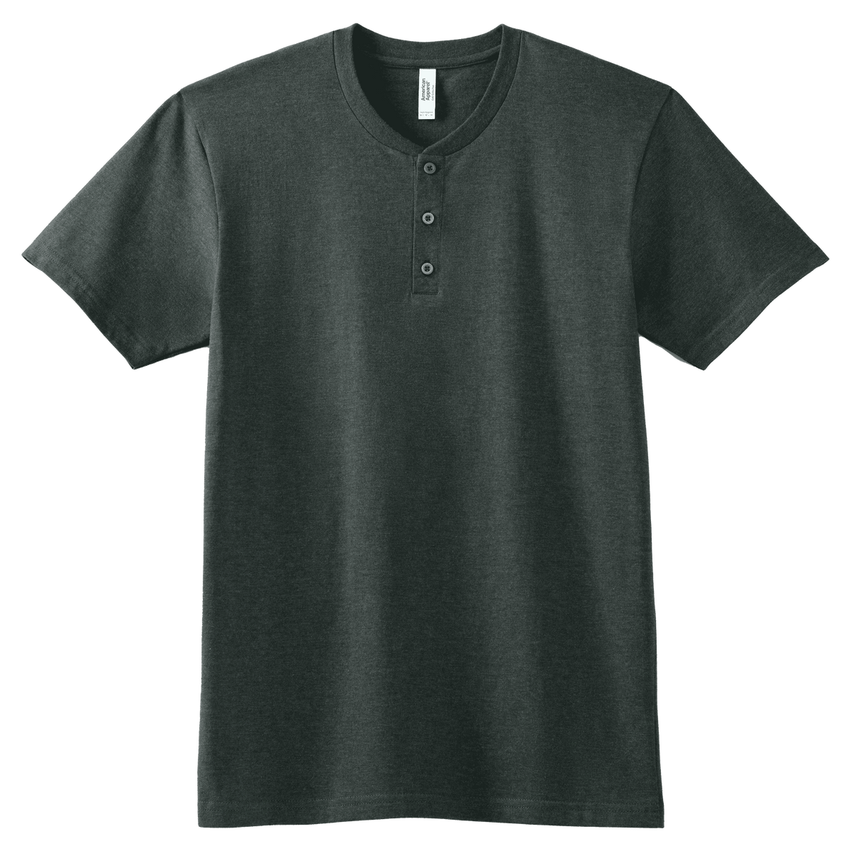 American Apparel CVC Unisex Henley T-shirt 2004CVC