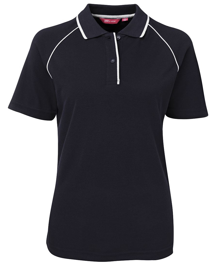 JB's LADIES RAGLAN POLO 2LRP