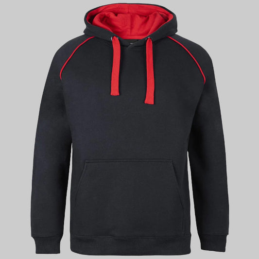 JB's CONTRAST FLEECY HOODIE 3CFH