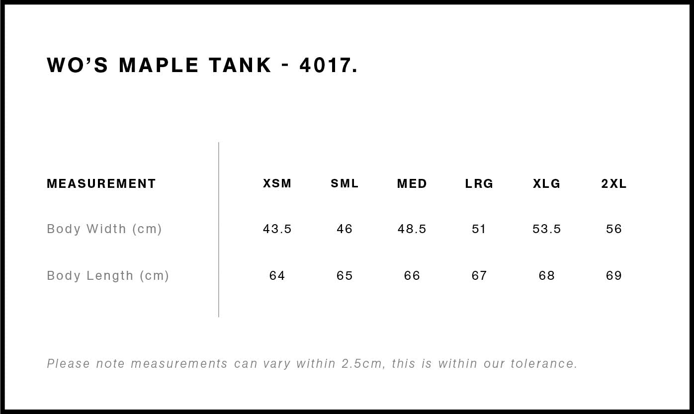 Wo's Maple Tank 4017