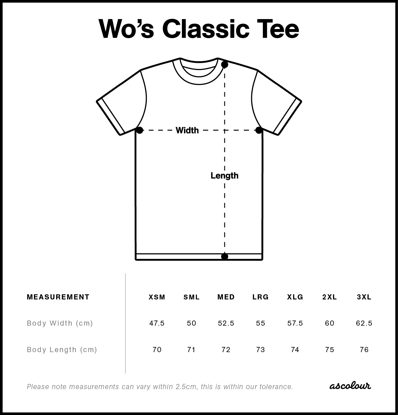 Wo's Classic Tee 4026