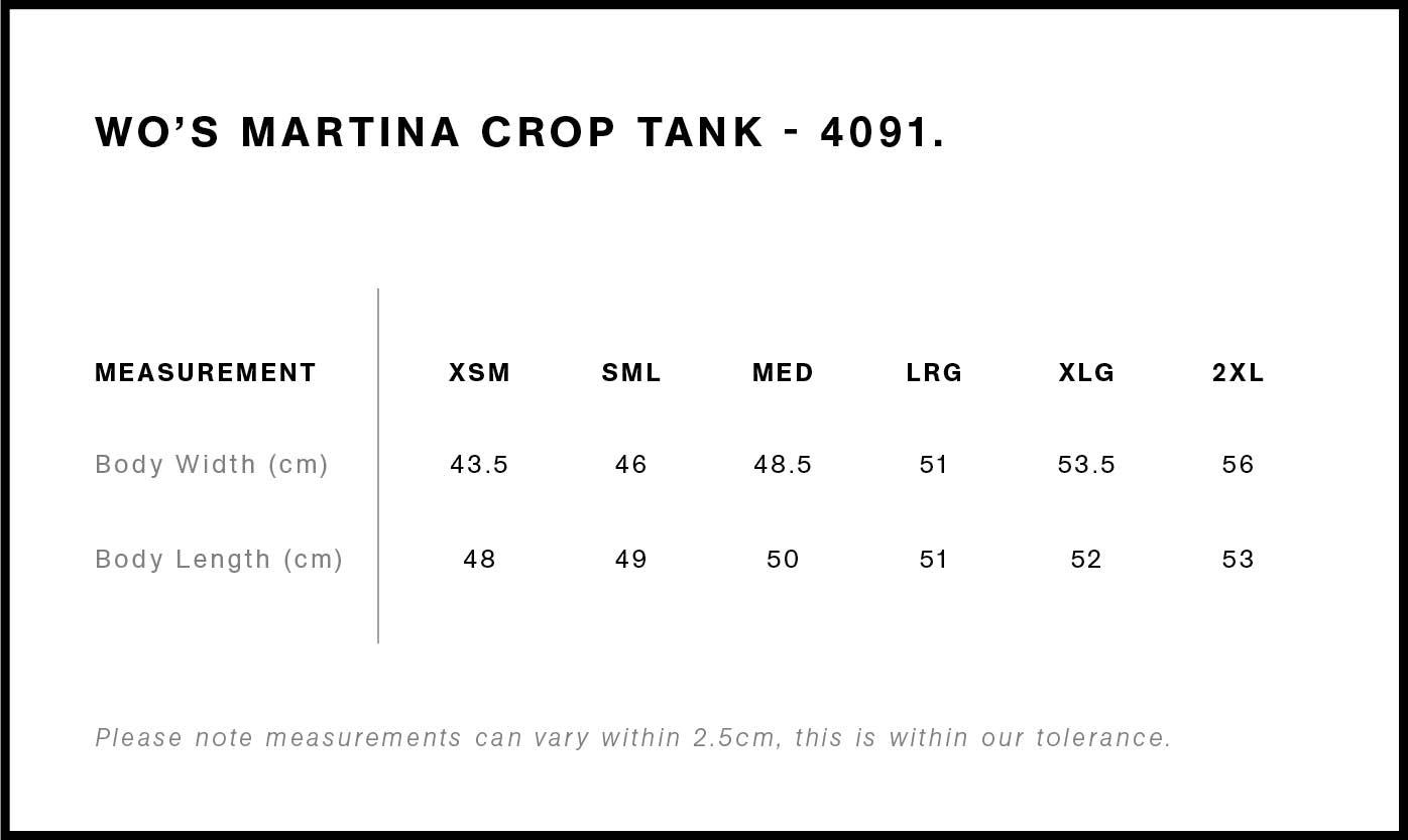 Wo's Martina Crop Tank 4091