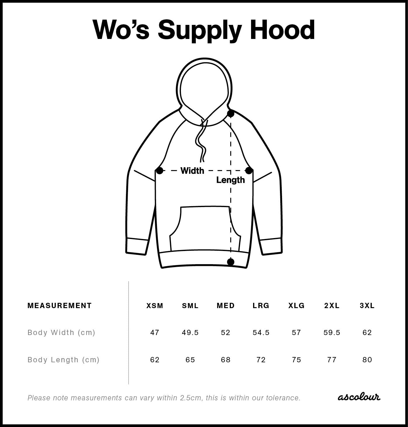 Wo's Supply Hood 4101