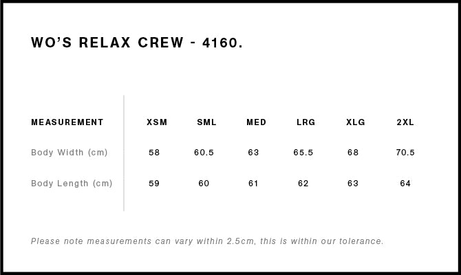 Wo's Relax Crew 4160