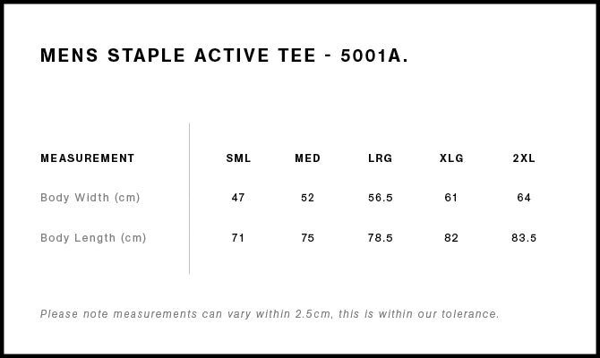 Staple Active Tee 5001A