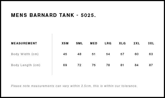 Barnard Tank 5025