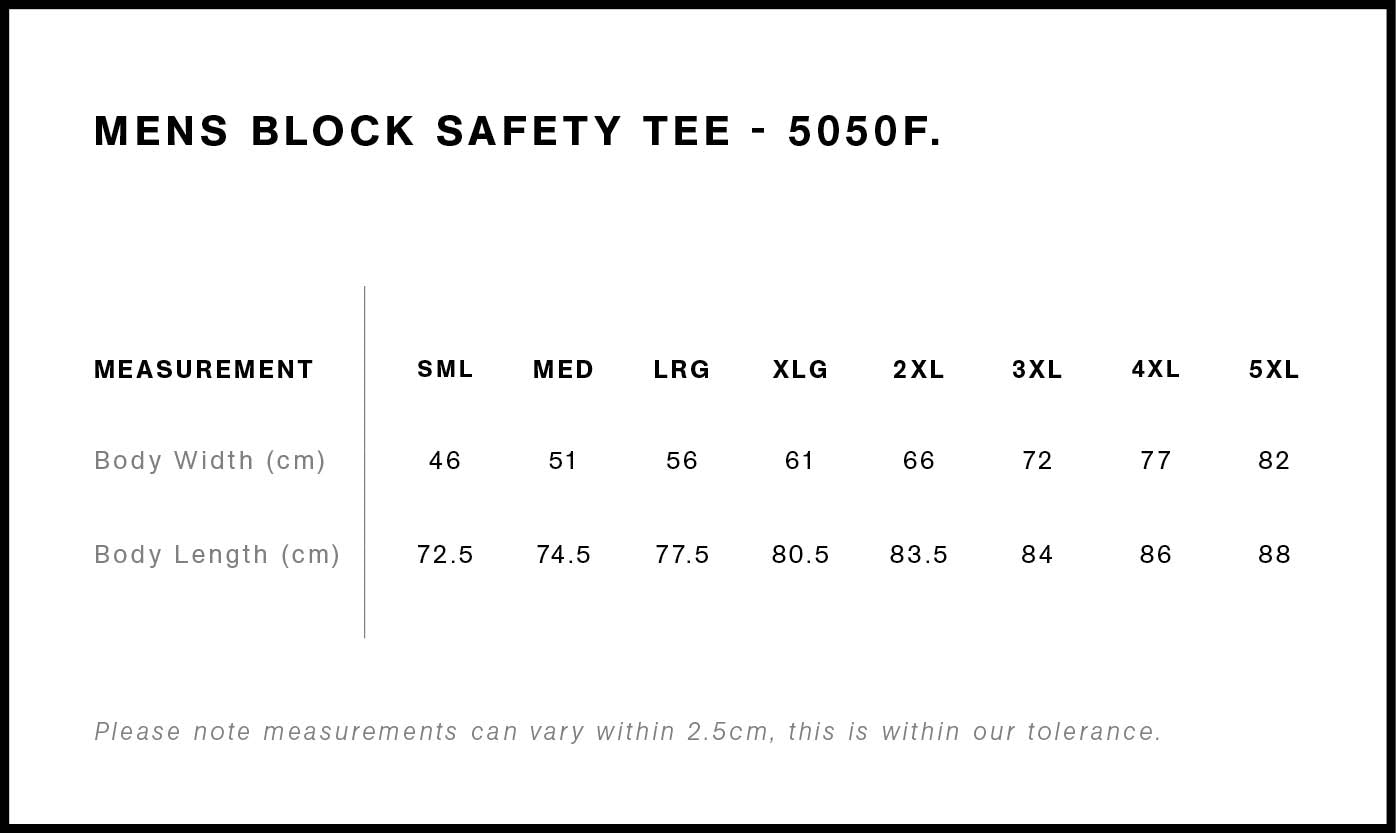 Block Safety Tee 5050F