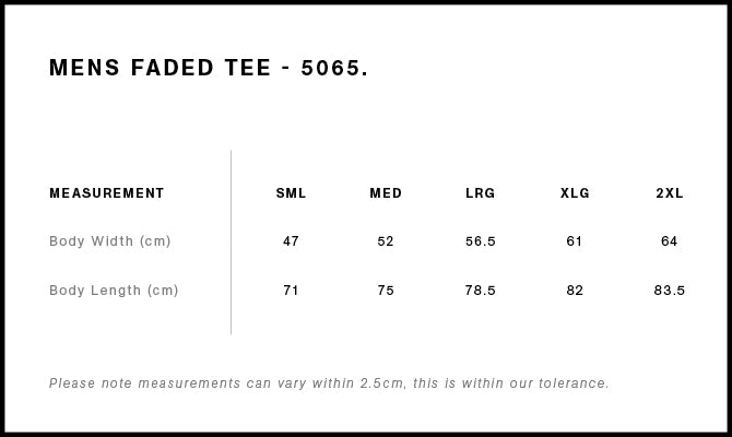 Staple Faded Tee 5065