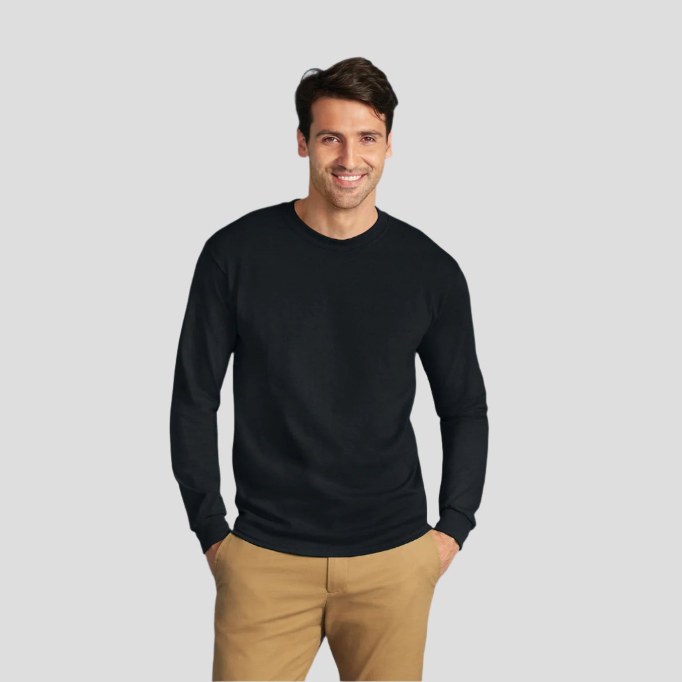 2400 Gildan Heavy Cotton Adult Long Sleeve T-Shirt