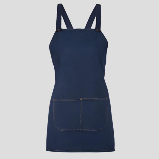 JB's CROSS BACK 65x71 BIB DENIM APRON (WITHOUT STRAP) 5ACBB