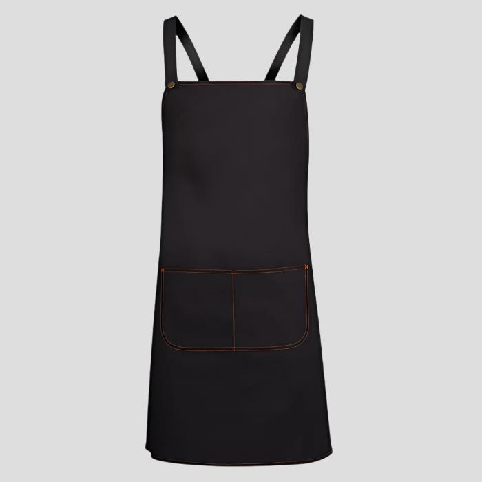 JB's CROSS BACK DENIM APRON (WITHOUT STRAP) 5ACBD