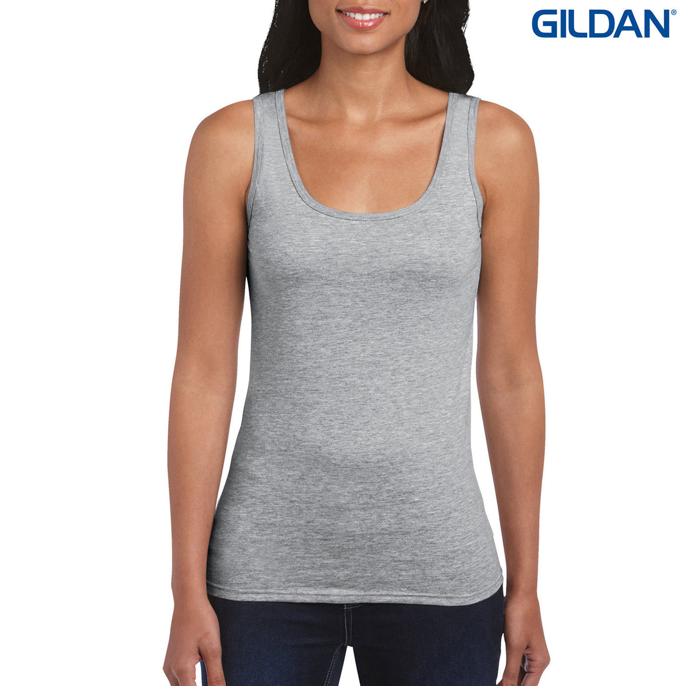 64200L Gildan Softstyle Ladies Tank Top