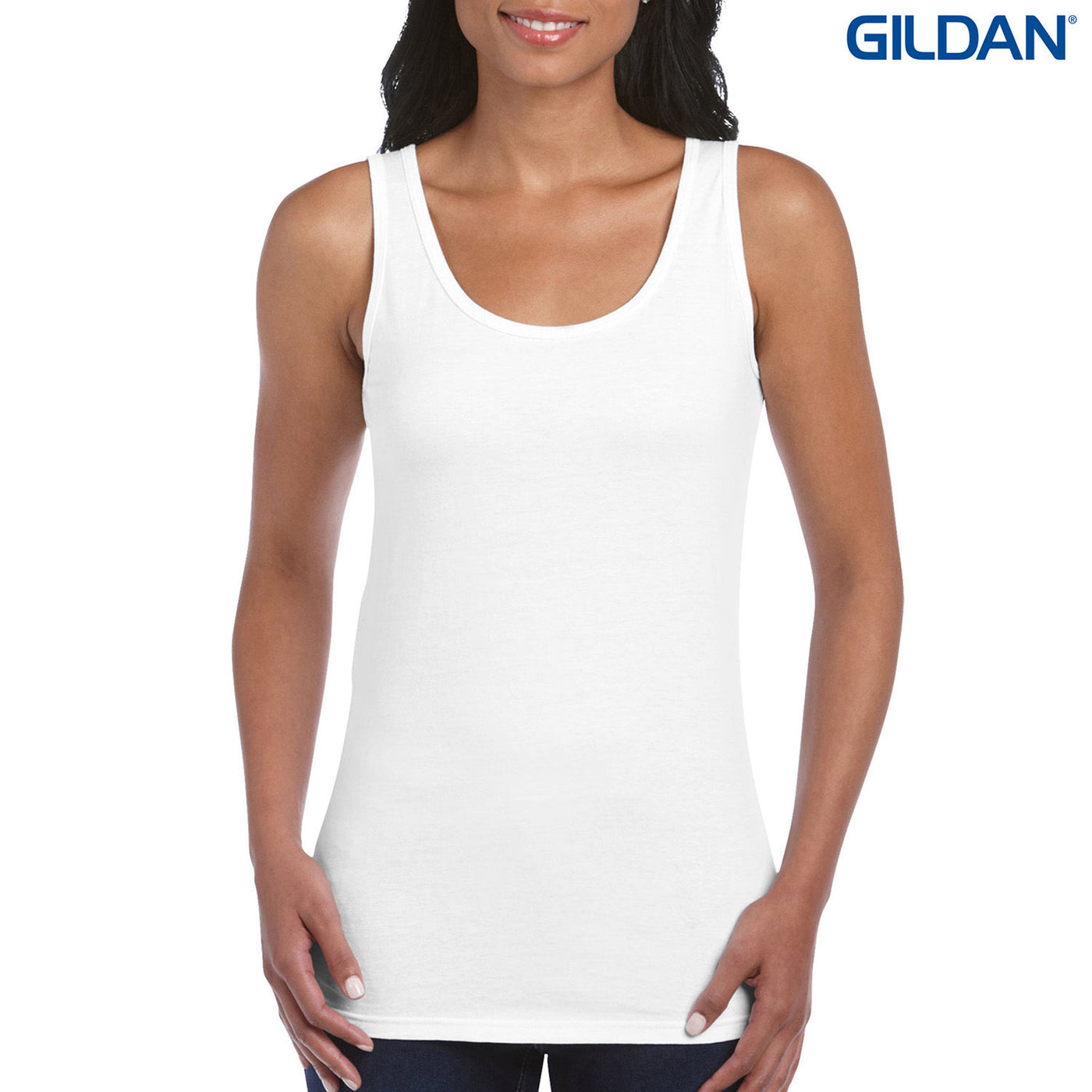 64200L Gildan Softstyle Ladies Tank Top