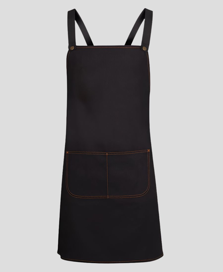 JB's CROSS BACK DENIM APRON (WITHOUT STRAP) 5ACBD