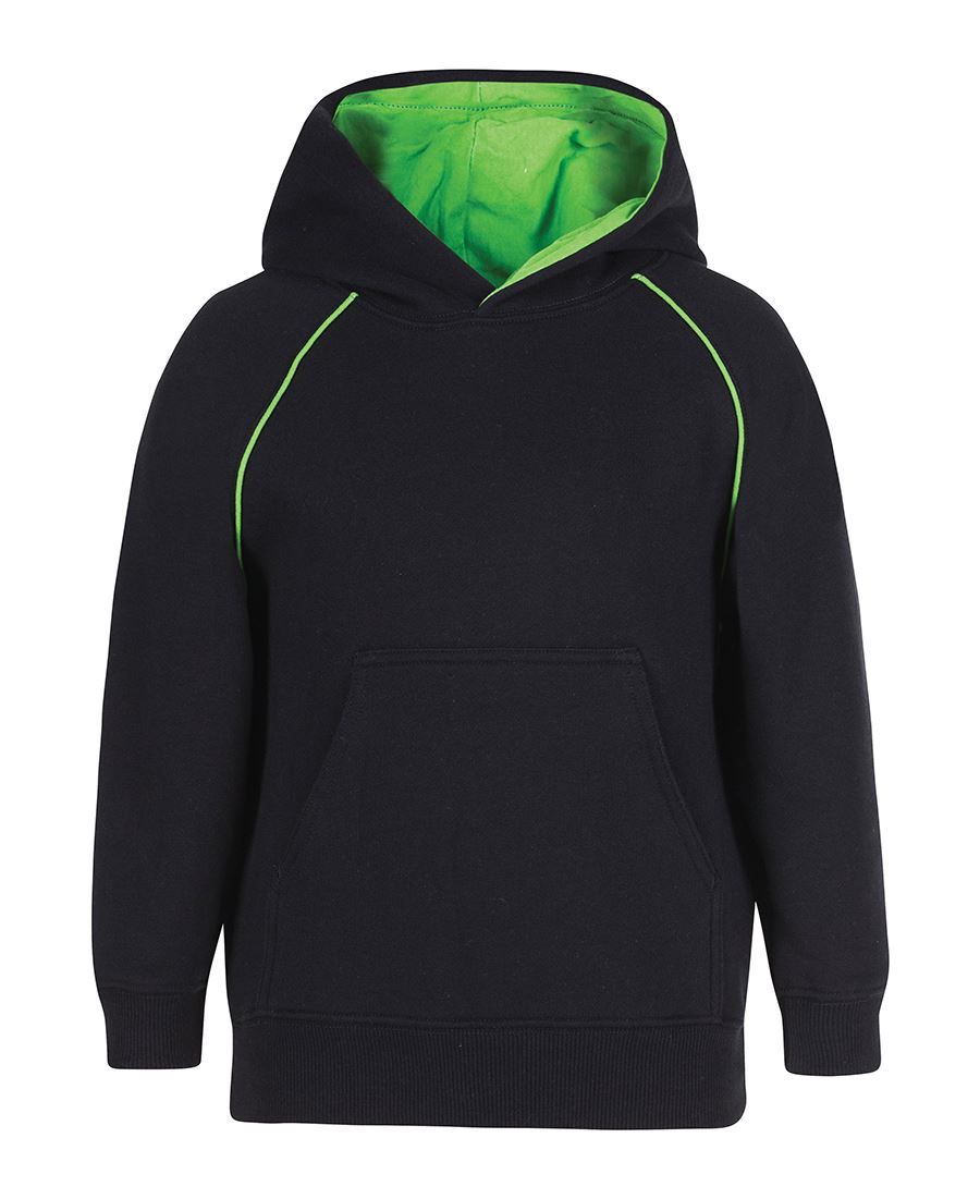 JB's KIDS CONTRAST FLEECY HOODIE 3CFH