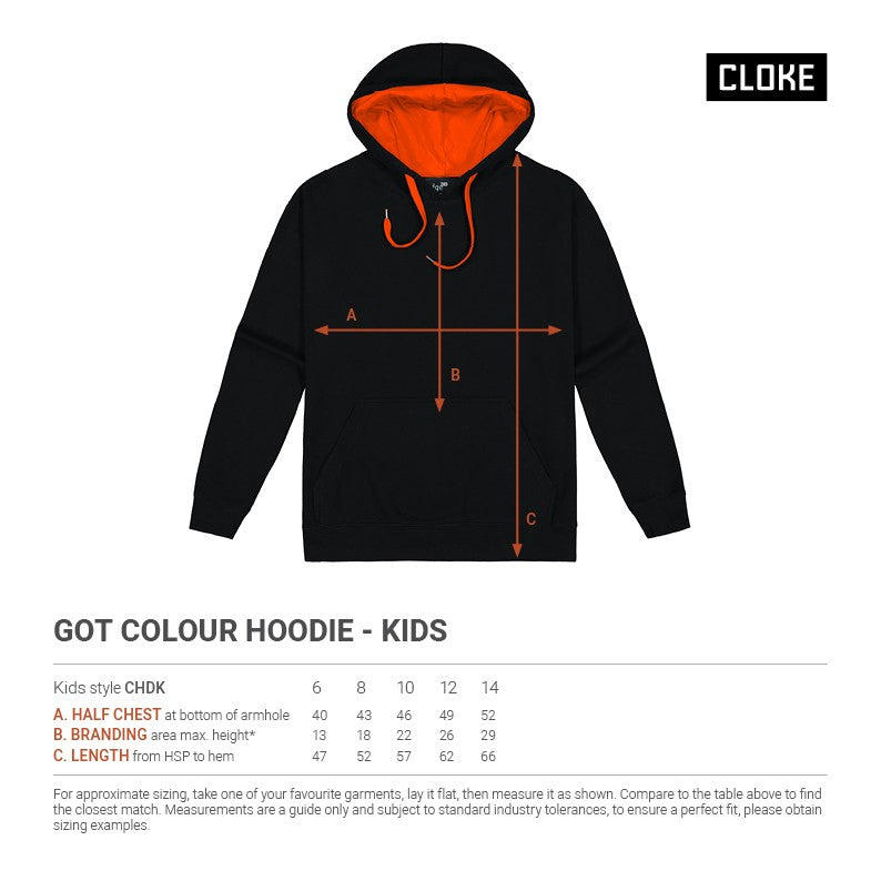 Got Colour Hoodie - Kids CHDK