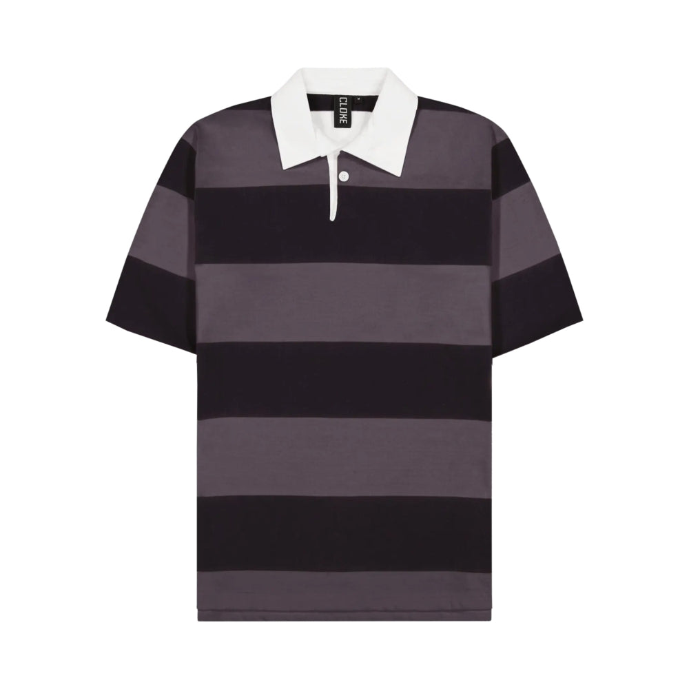 Short-Sleeved Striped Rugby Jersey SS-RJS