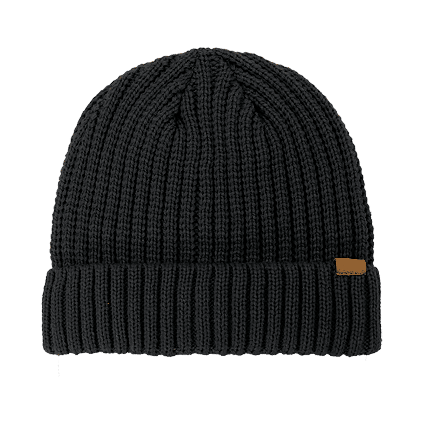 B2200 Headwear24 Rib Knitted Cuffed Beanie