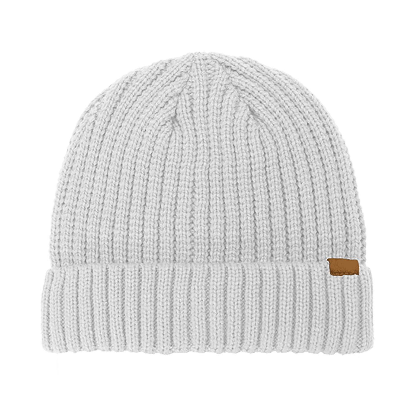 B2200 Headwear24 Rib Knitted Cuffed Beanie