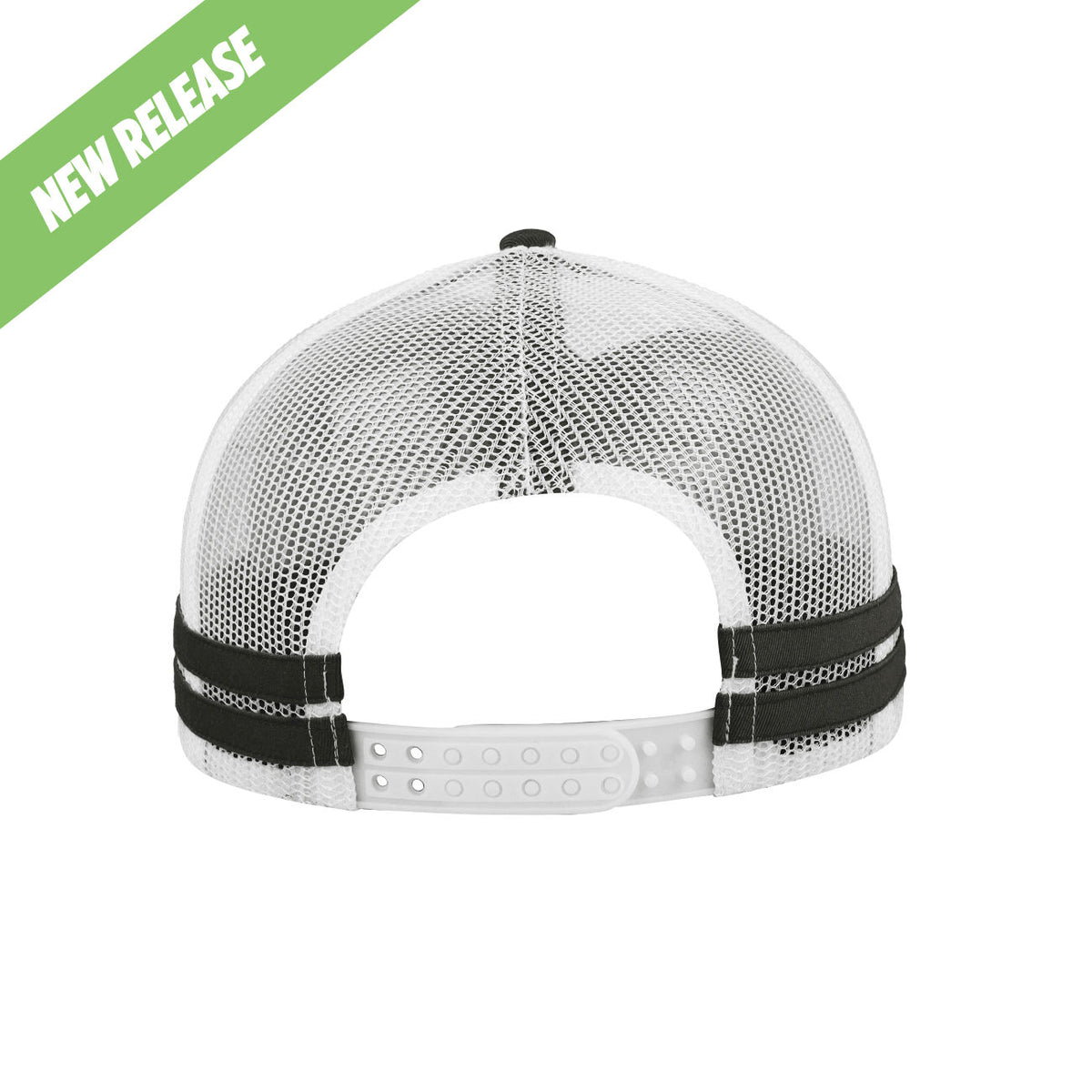 F24503 Headwear24 Striped Trucker Cap
