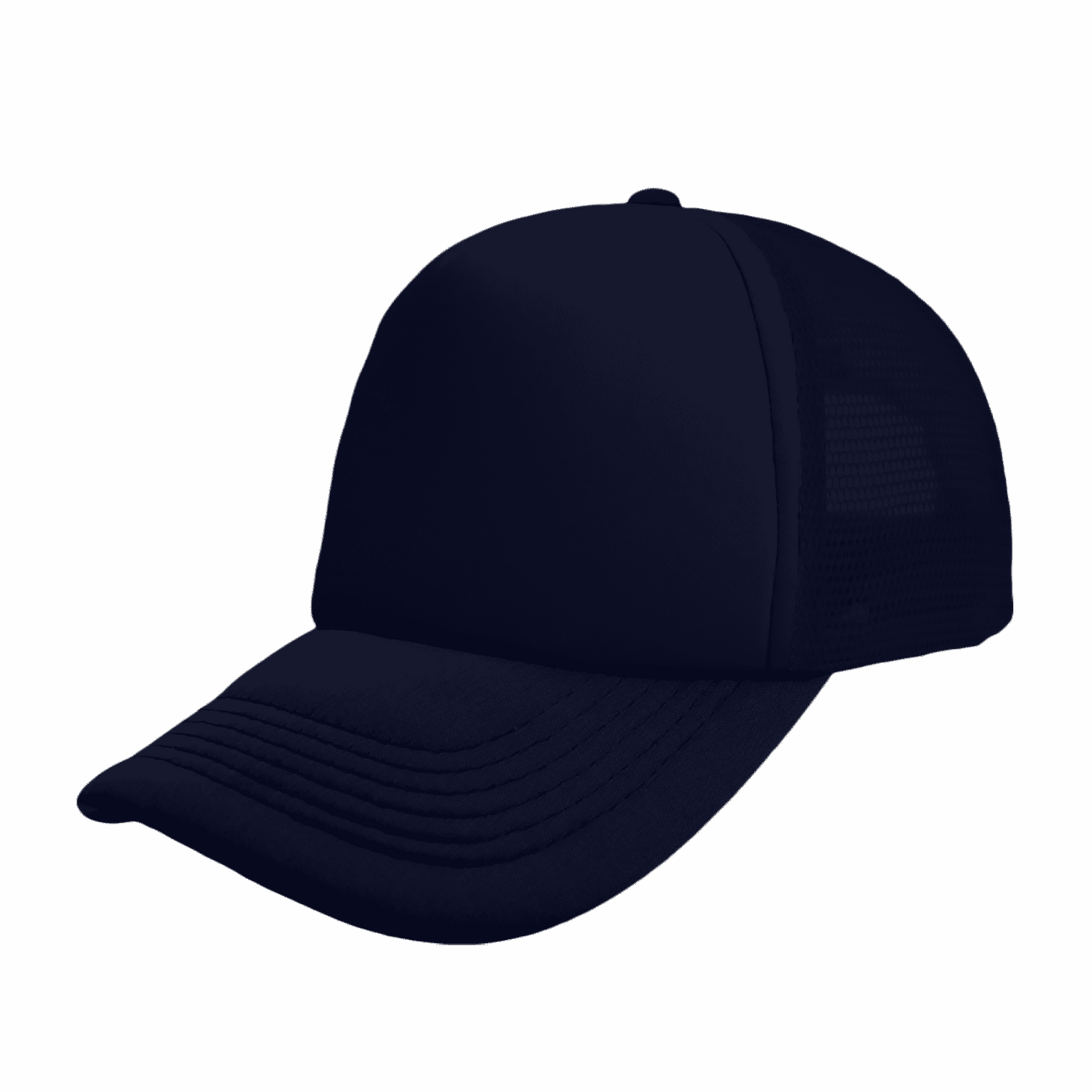 S19500 Headwear24 Foam Trucker Curved Peak
