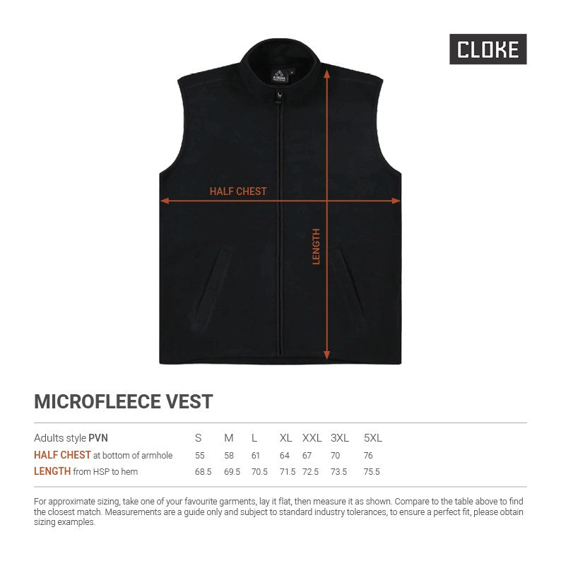 Microfleece Vest PVN