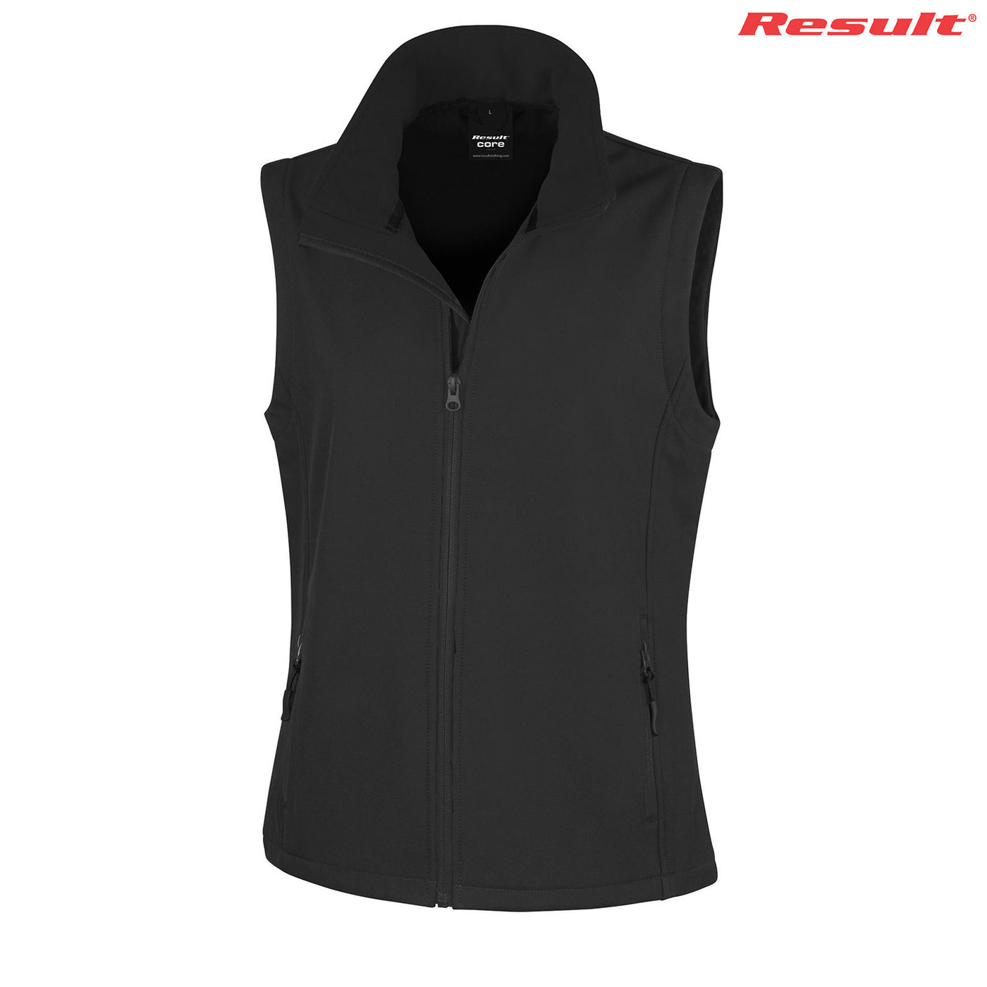 R232F / R902F Result Ladies Printable Softshell Vest