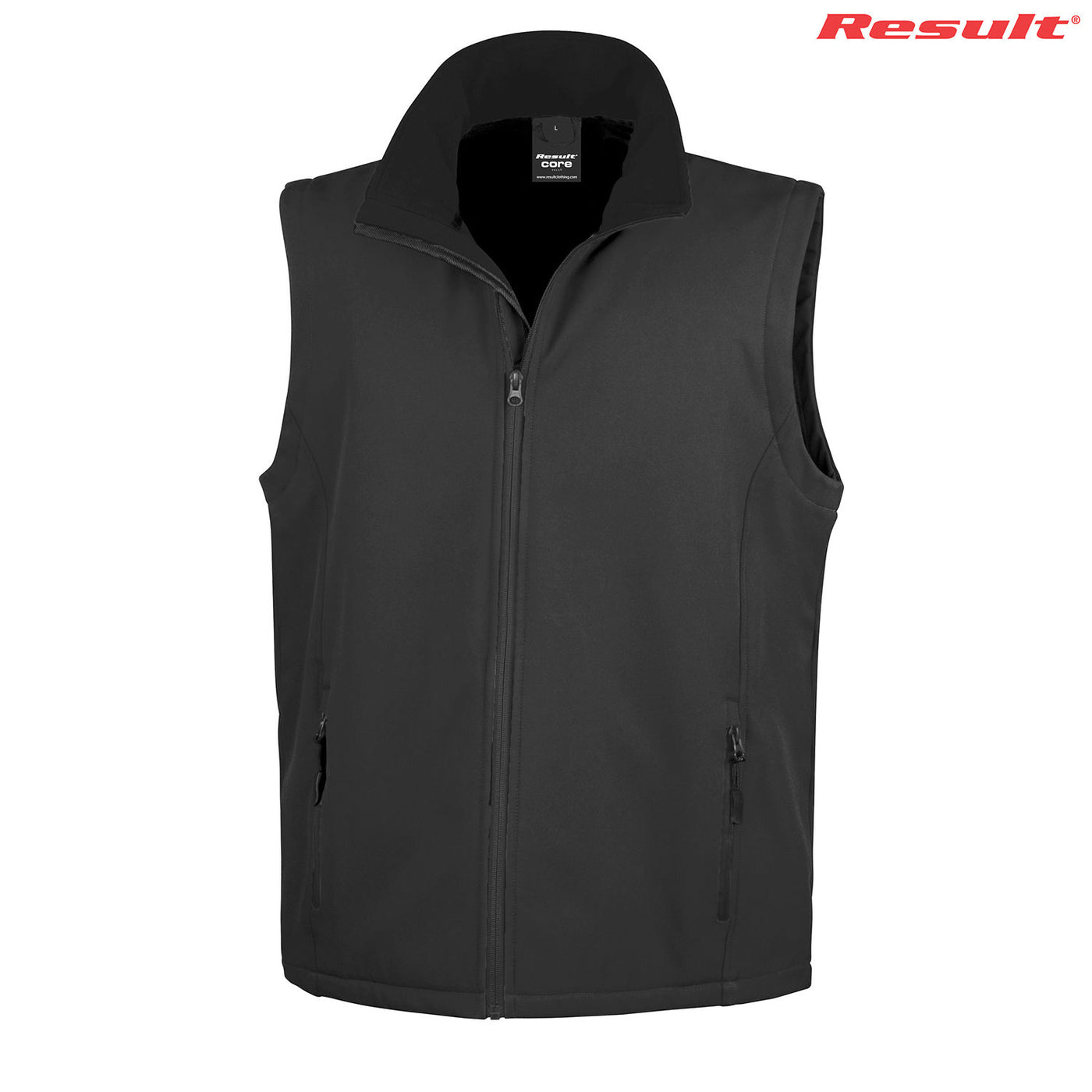 R232M / R902M Result Adult Printable Softshell Vest
