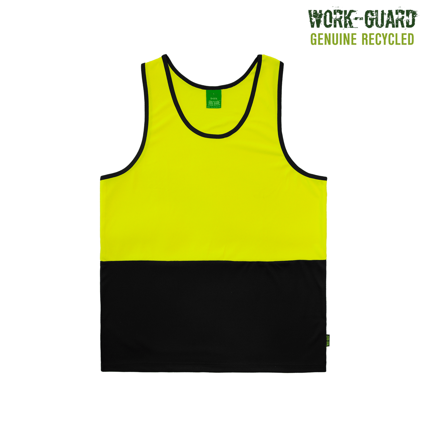 R491X Workguard Recycled Hi Vis Singlet