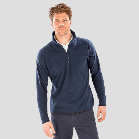 R905X Result Recycled PET Adult Qtr.Zip Fleece Top