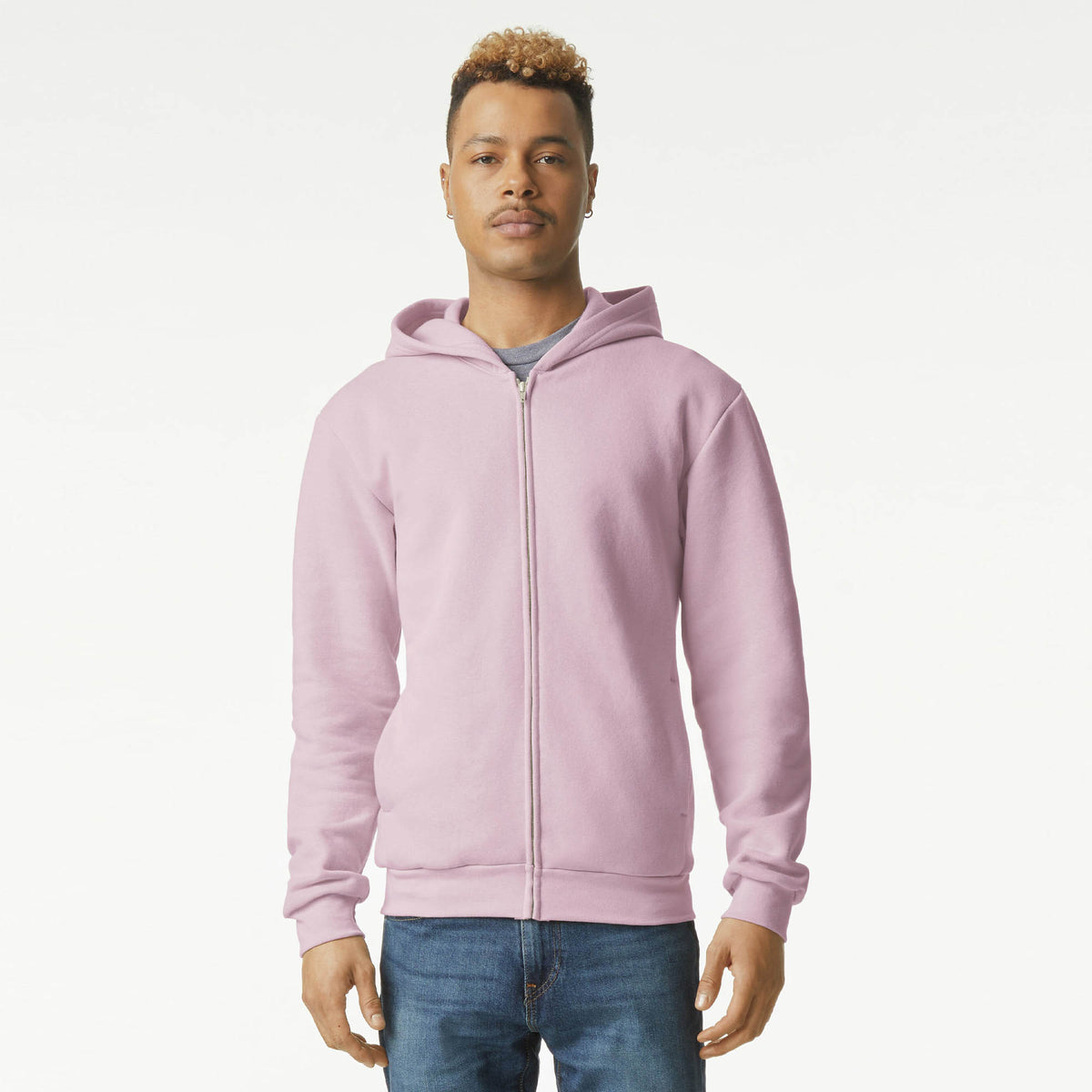 American Apparel Reflex Fleece Unisex Full Zip Hooded Sweat RF497