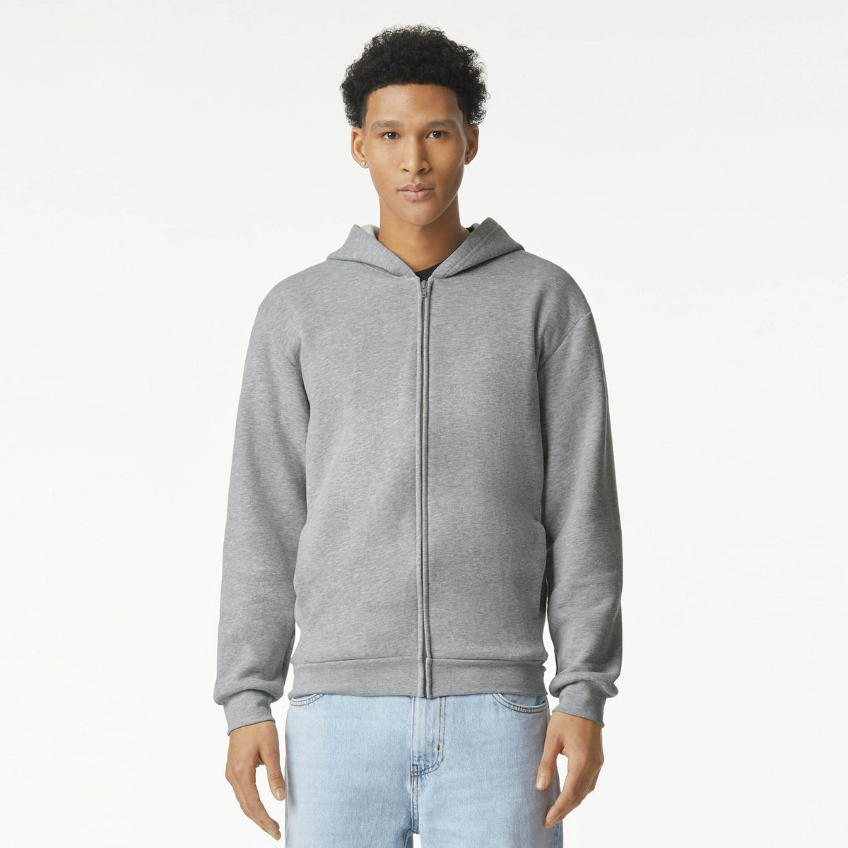 American Apparel Reflex Fleece Unisex Full Zip Hooded Sweat RF497