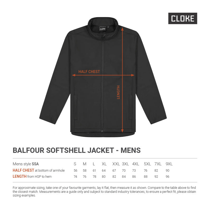 Balfour Softshell Jacket - Mens SSA