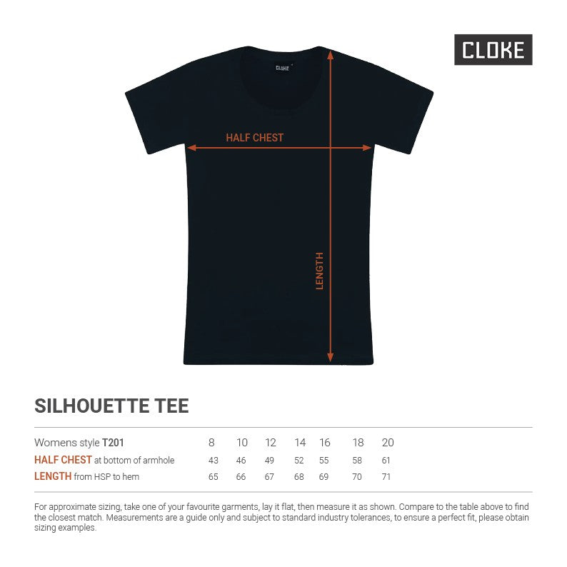 Silhouette Tee - Womens T201