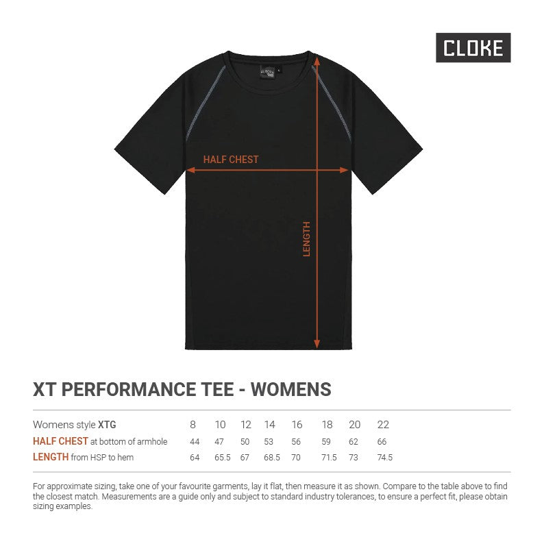 XT Performance T-shirt - Womens XTG