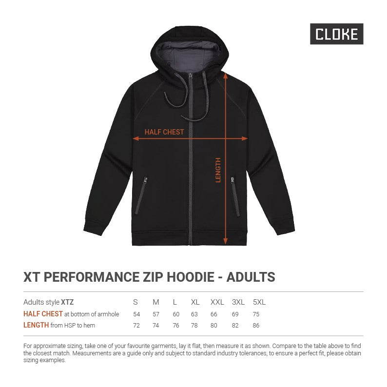 XT Performance Zip Hoodie XTZ