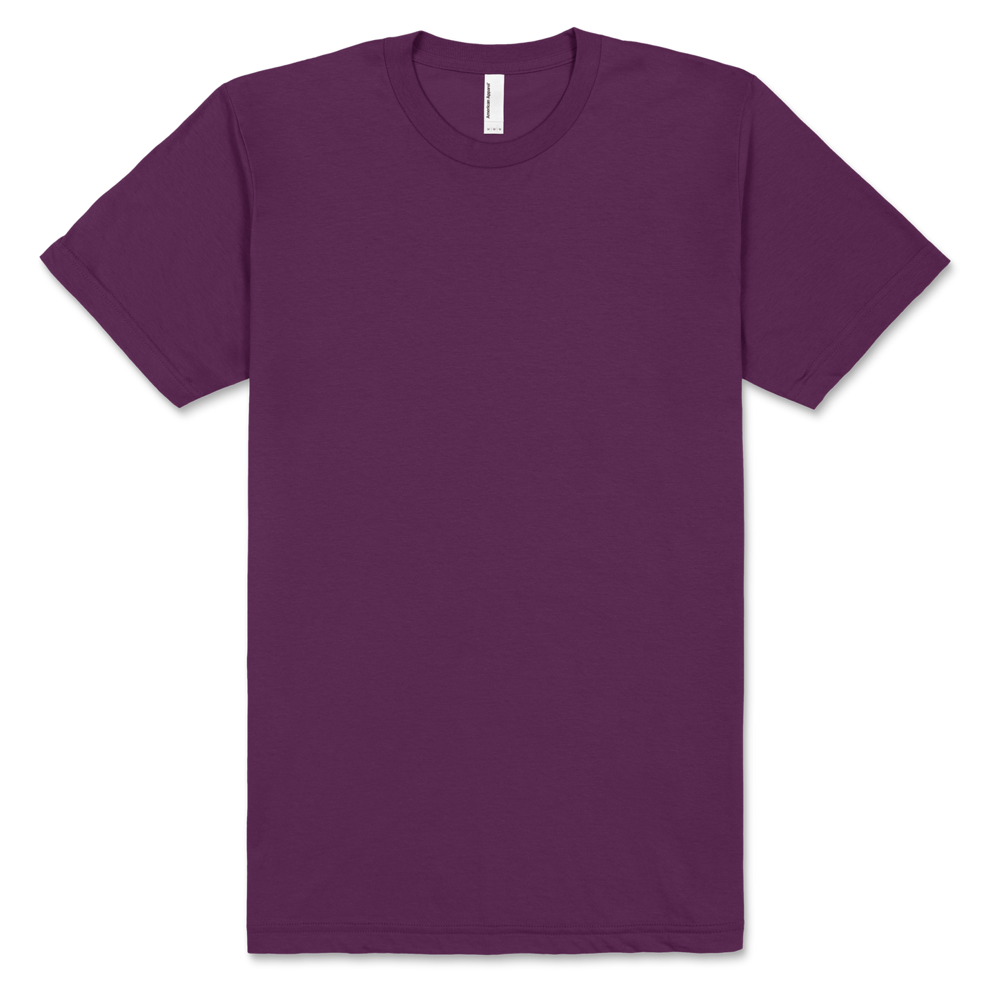 American Apparel Unisex Fine Jersey Short Sleeve T-shirt 2001