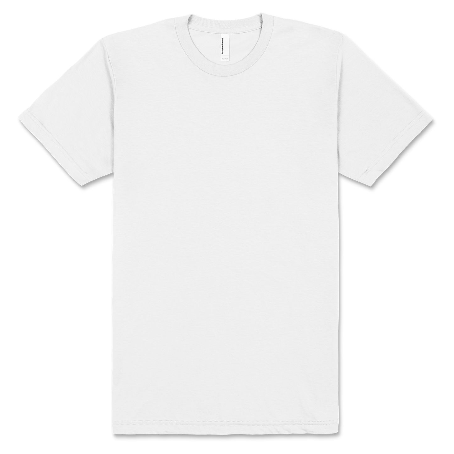American Apparel Unisex Fine Jersey Short Sleeve T-shirt 2001