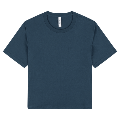 American Apparel Women's Fine Jersey Boxy T-Shirt 102