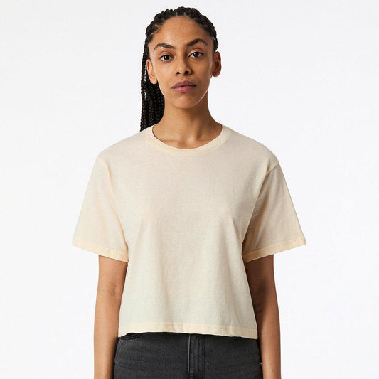 American Apparel Women's Fine Jersey Boxy T-Shirt 102