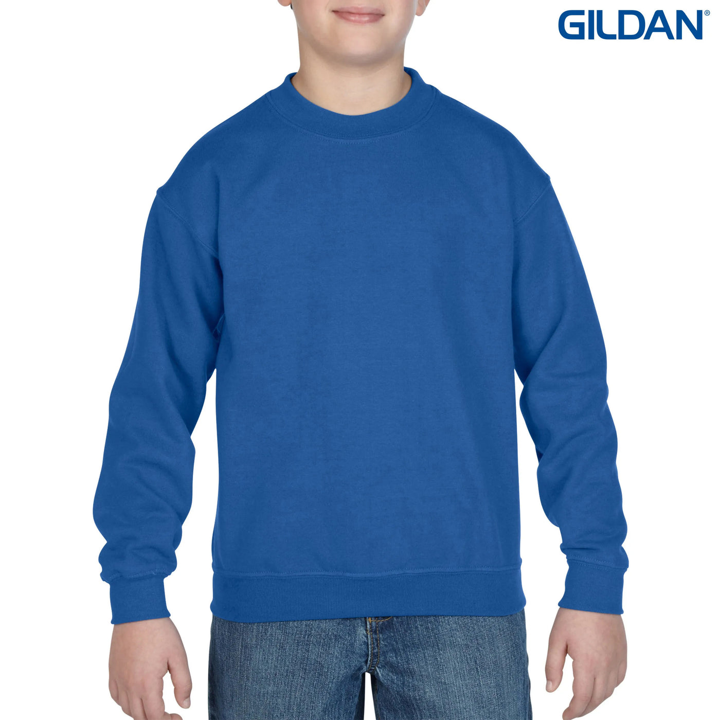 18000B Gildan Heavy Blend Youth Crewneck Sweatshirt