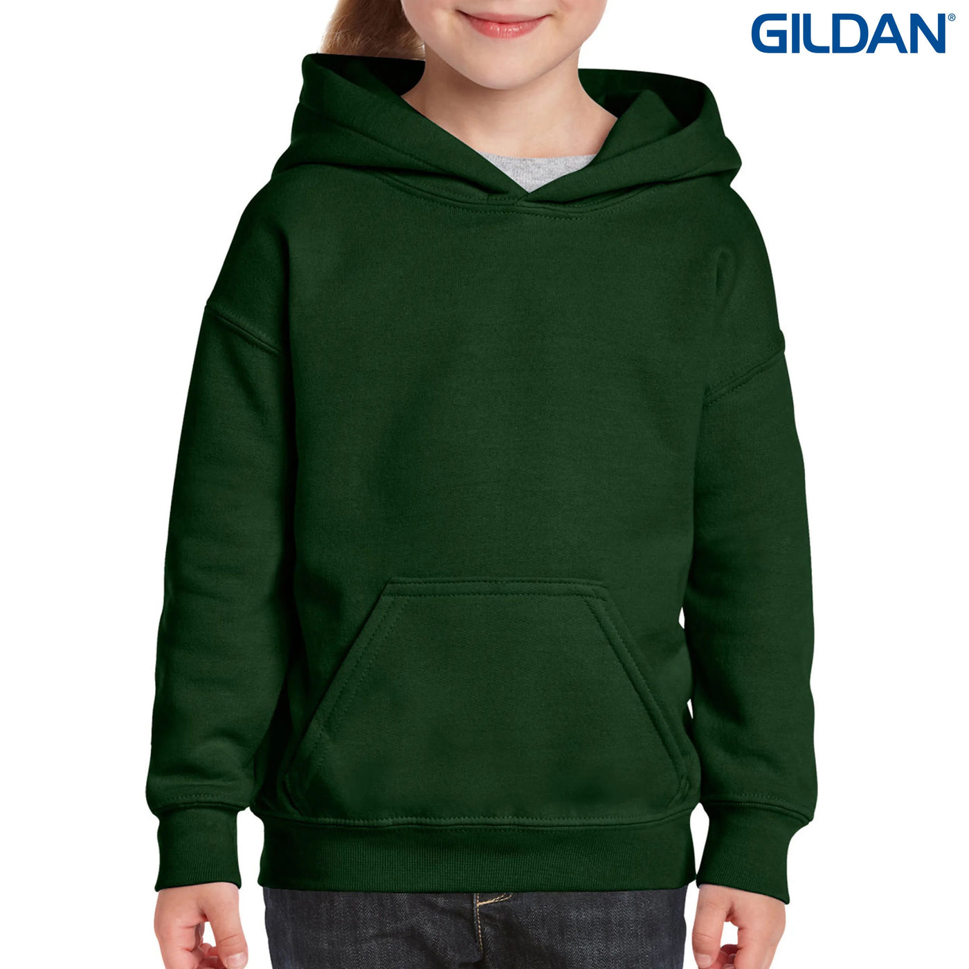 18500B Gildan Heavy Blend Youth Hooded Sweatshirt