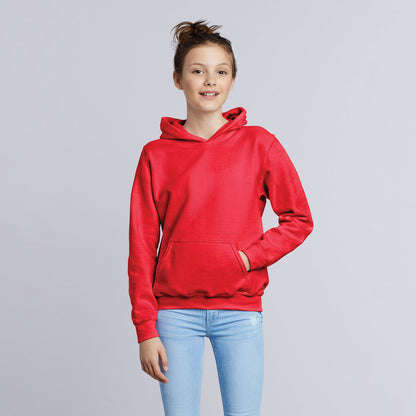 18500B Gildan Heavy Blend Youth Hooded Sweatshirt