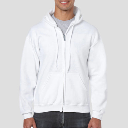 18600 Gildan Heavy Blend Adult Full Zip Hooded Sweatshirt